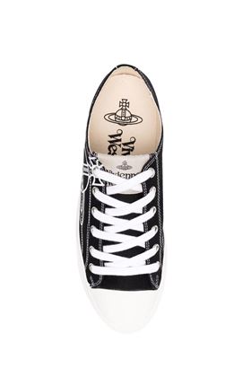 Sneakers basse nere con logo Orb Vivienne Westwood | 75020005MW0004N401